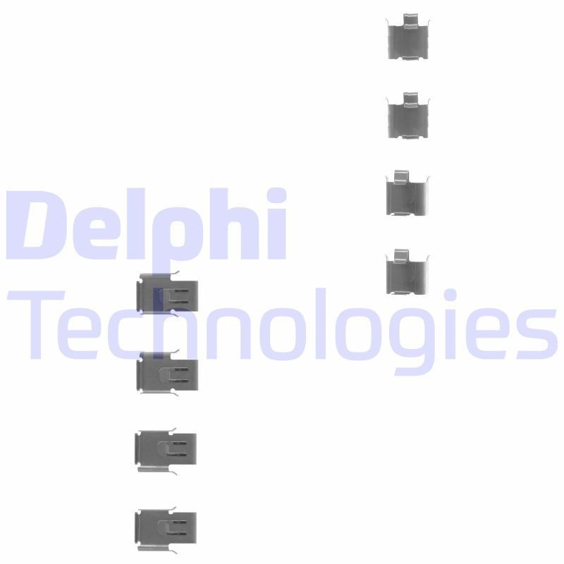DELPHI Accessory Kit, disc brake pads Article number: LX0163 cheaply