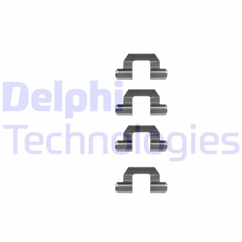 DELPHI LX0190 Monteringssæt til bremseklodser LANCER 1.6 16V 113 HK Benzin 1994