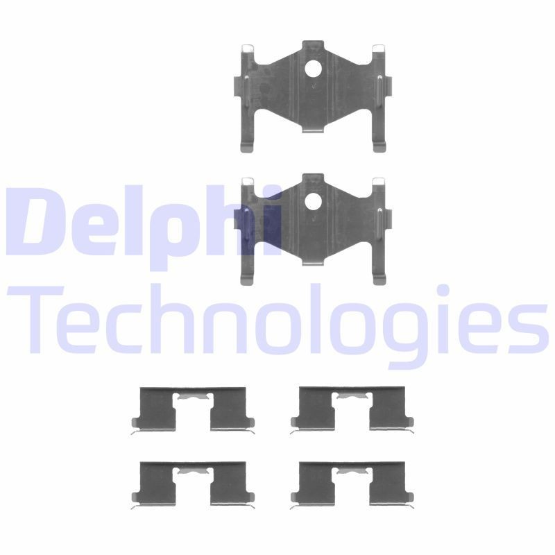 DELPHI LX0240 Σετ βοηθ. εξαρτημάτων, τακάκια φρένων SUNNY 2.0 GTI-R 4x4 220 PS Βενζίνη 1995