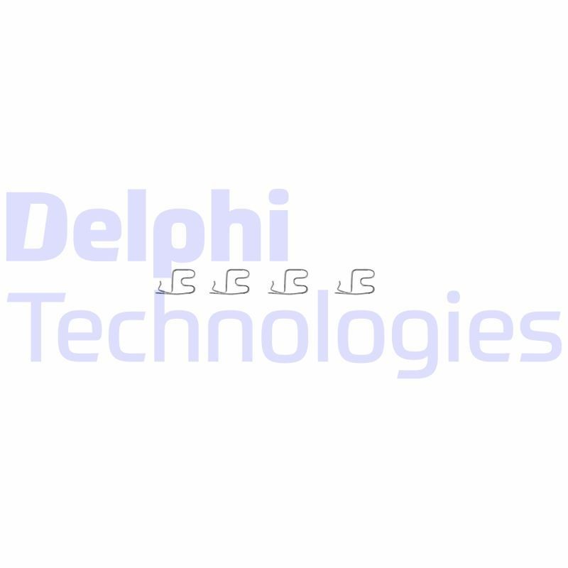 DELPHI LX0314 Lisakomplekt, ketaspiduriklotsid ACCORD 2.0 Vtec (CF9, CF0, CF1, CF2) 150 HP Bensiin 2003
