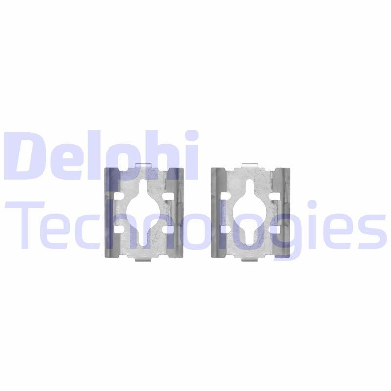 DELPHI LX0328 Monteringssæt til bremseklodser DUCATO 1.9 TD Combinato 80 HK Diesel 2002
