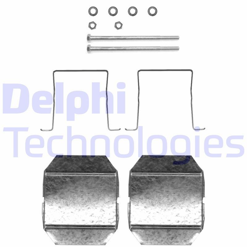 DELPHI LX0338 Lisakomplekt, ketaspiduriklotsid C5 3.0 V6 207 HP Bensiin 2005