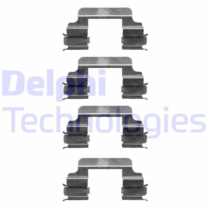 DELPHI LX0363 Lisakomplekt, ketaspiduriklotsid SCUDO 2.0 JTD 94 HP Diisel 2006