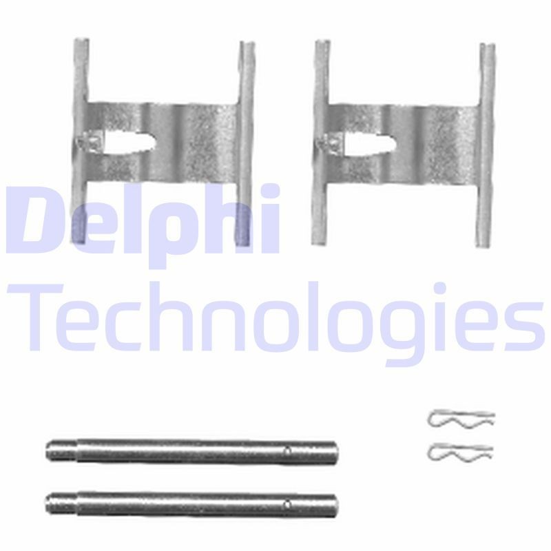 DELPHI LX0450 Monteringssæt til bremseklodser Q7 3.0 TFSI quattro 333 HK Benzin 2015