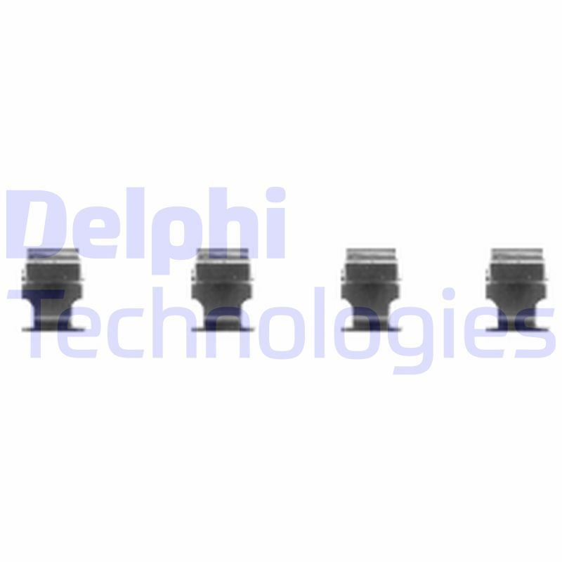 DELPHI Accessory Kit, disc brake pads Article number: LX0468 cheaply