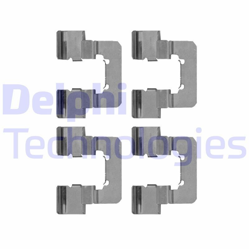 DELPHI LX0534 Monteringssæt til bremseklodser INSIGNIA 2.0 Biturbo CDTI 4x4 (69) 195 HK Diesel 2017