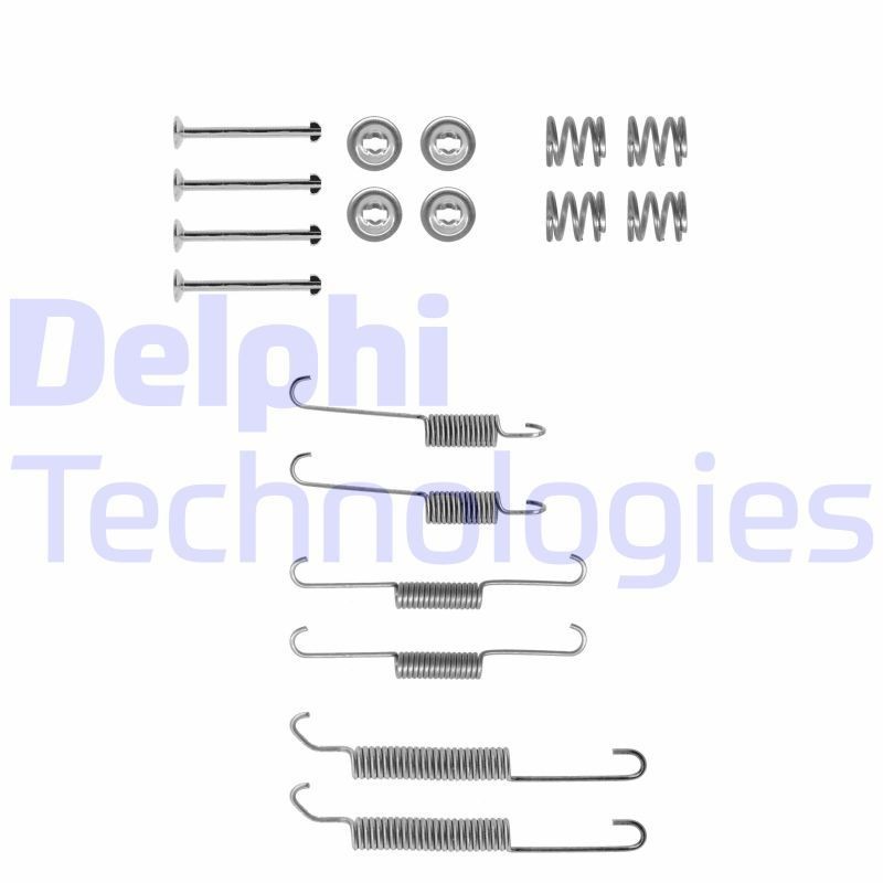 DELPHI LY1030 Tilbehørssæt, bremsebakker 12 1.3 54 HK Benzin 1983