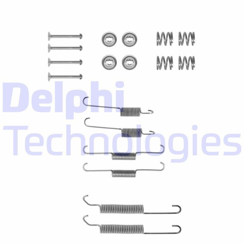 DELPHI LY1031 Lisakomplekt, Piduriklotsid SAMBA 1.4 (51A632) 72 HP Bensiin 1987