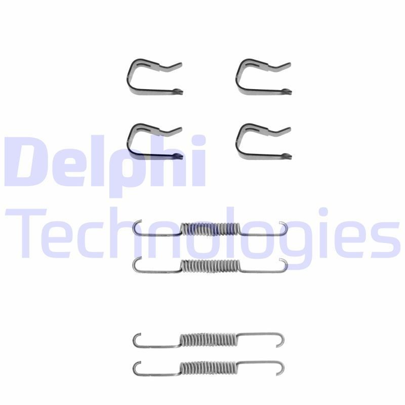 DELPHI LY1032 Tilbehørssæt, bremsebakker 4 1.1 44 HK Benzin 1993