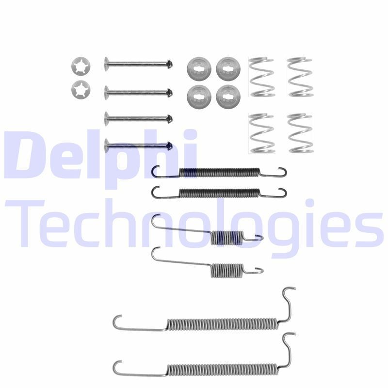 DELPHI LY1047 Tilbehørssæt, bremsebakker CORSA 1.7 D 57 HK Diesel 2010