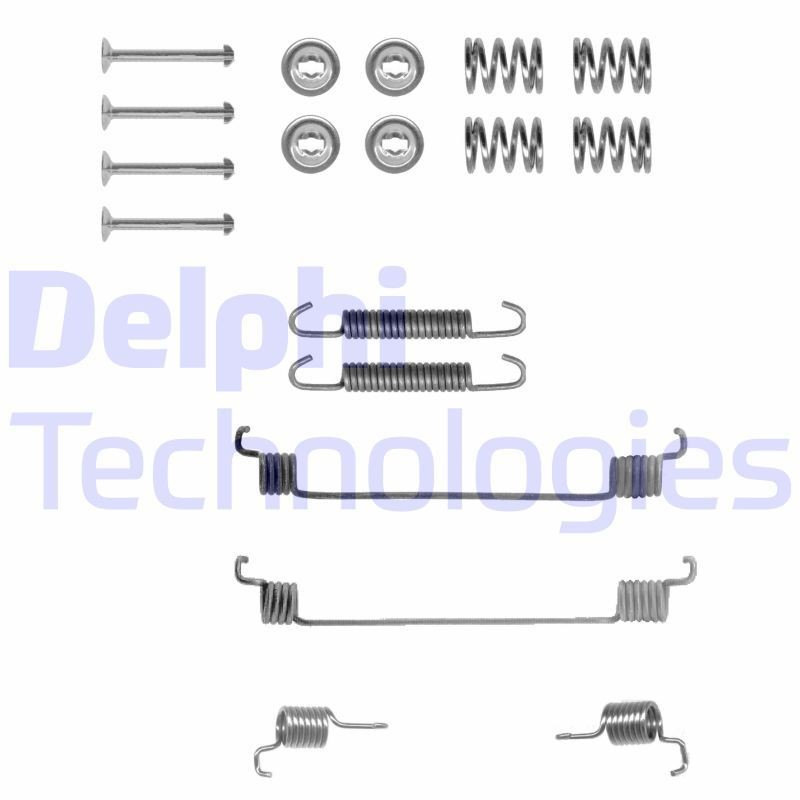 DELPHI LY1061 Tilbehørssæt, bremsebakker KA 1.3 TDCi 75 HK Diesel 2016