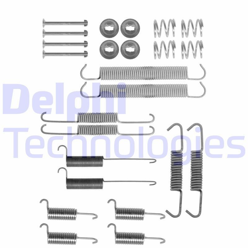 DELPHI LY1136 Tilbehørssæt, bremsebakker TRANSPORTER 1.8 67 HK Benzin 2003