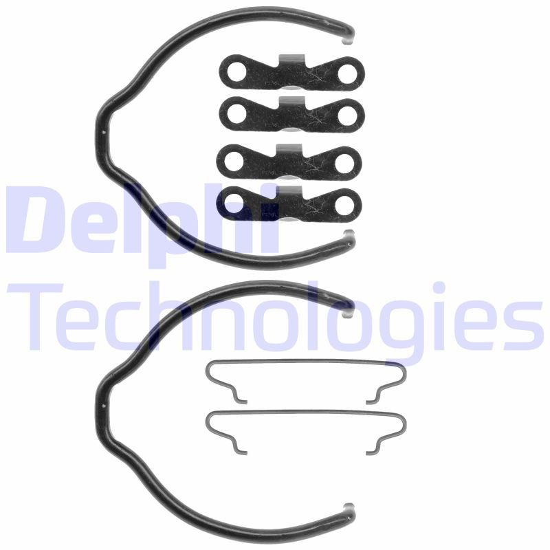 DELPHI Brake shoe fitting kit Article number: LY1137 cheaply