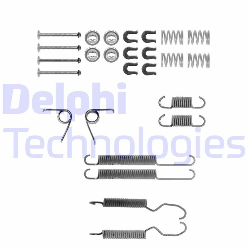 DELPHI LY1183 Tilbehørssæt, bremsebakker CORDIA 1.6 GSL 75 HK Benzin 1989