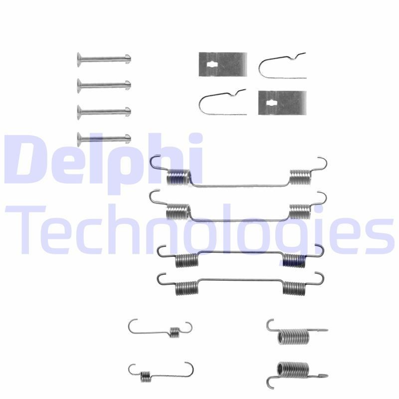 DELPHI LY1202 Tilbehørssæt, bremsebakker WAGON R+ 1.0 (RB310) 53 HK Benzin
