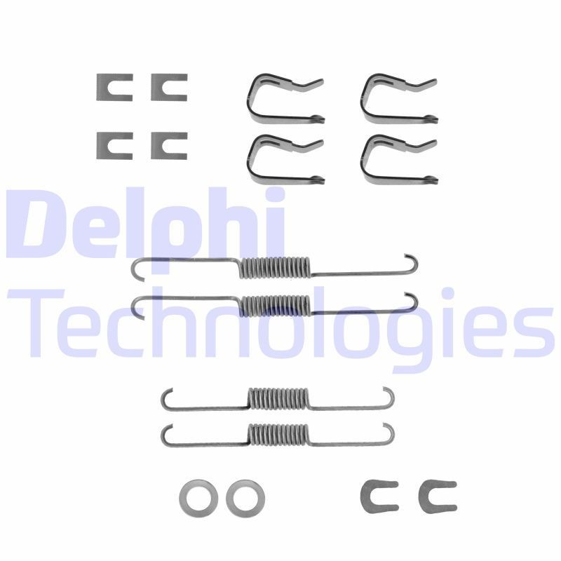 DELPHI LY1250 Tilbehørssæt, bremsebakker 12 1.3 54 HK Benzin 1983