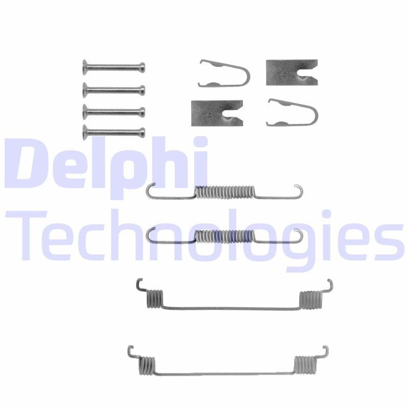 DELPHI LY1287 Tilbehørssæt, bremsebakker MAREA 1.9 JTD 107 HK Diesel 2007