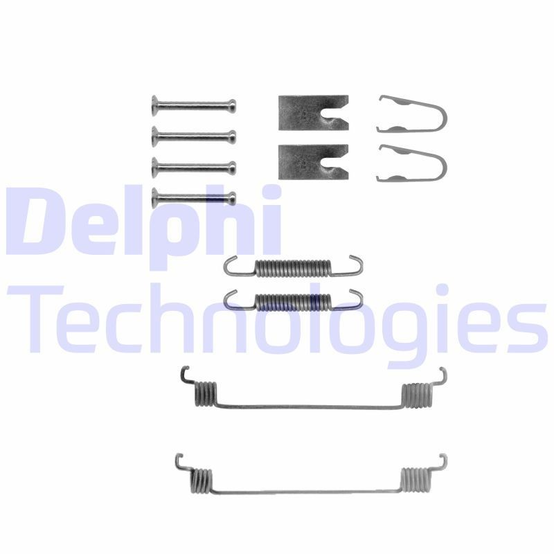 DELPHI LY1291 Tilbehørssæt, bremsebakker KA 1.6 i 96 HK Benzin 2008