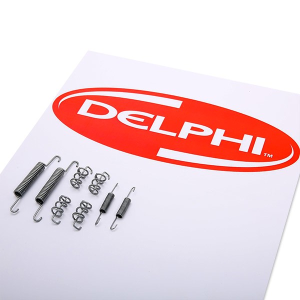 DELPHI LY1324 Tilbehørssæt, parkeringsbremsebakker S60 2.4 CDI 116 HK Diesel 2010