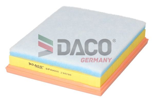 DACO Germany Air filter Article number: DFA0608 cheaply