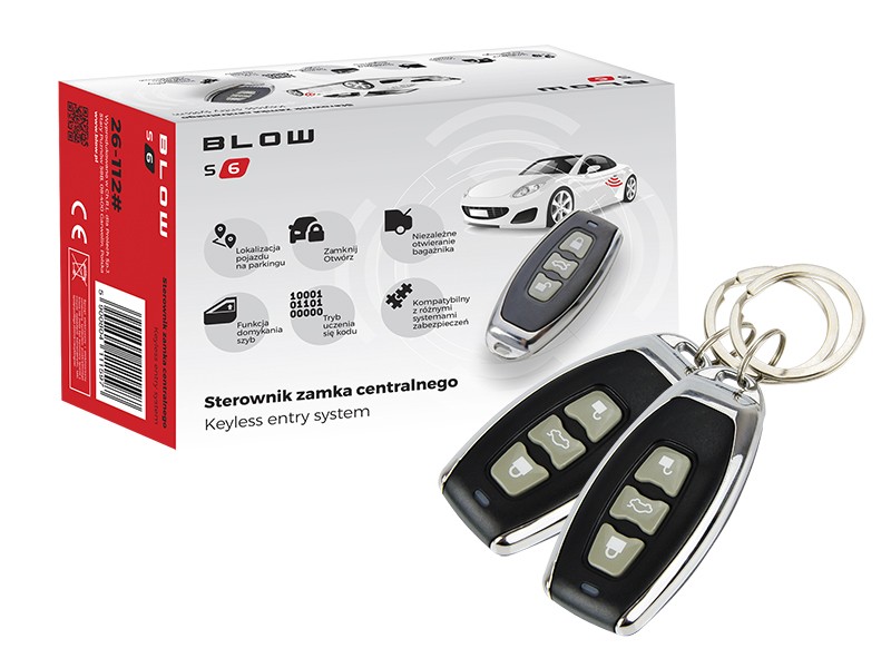BLOW Remote Control, central locking S6 Article number: 26-112# cheaply