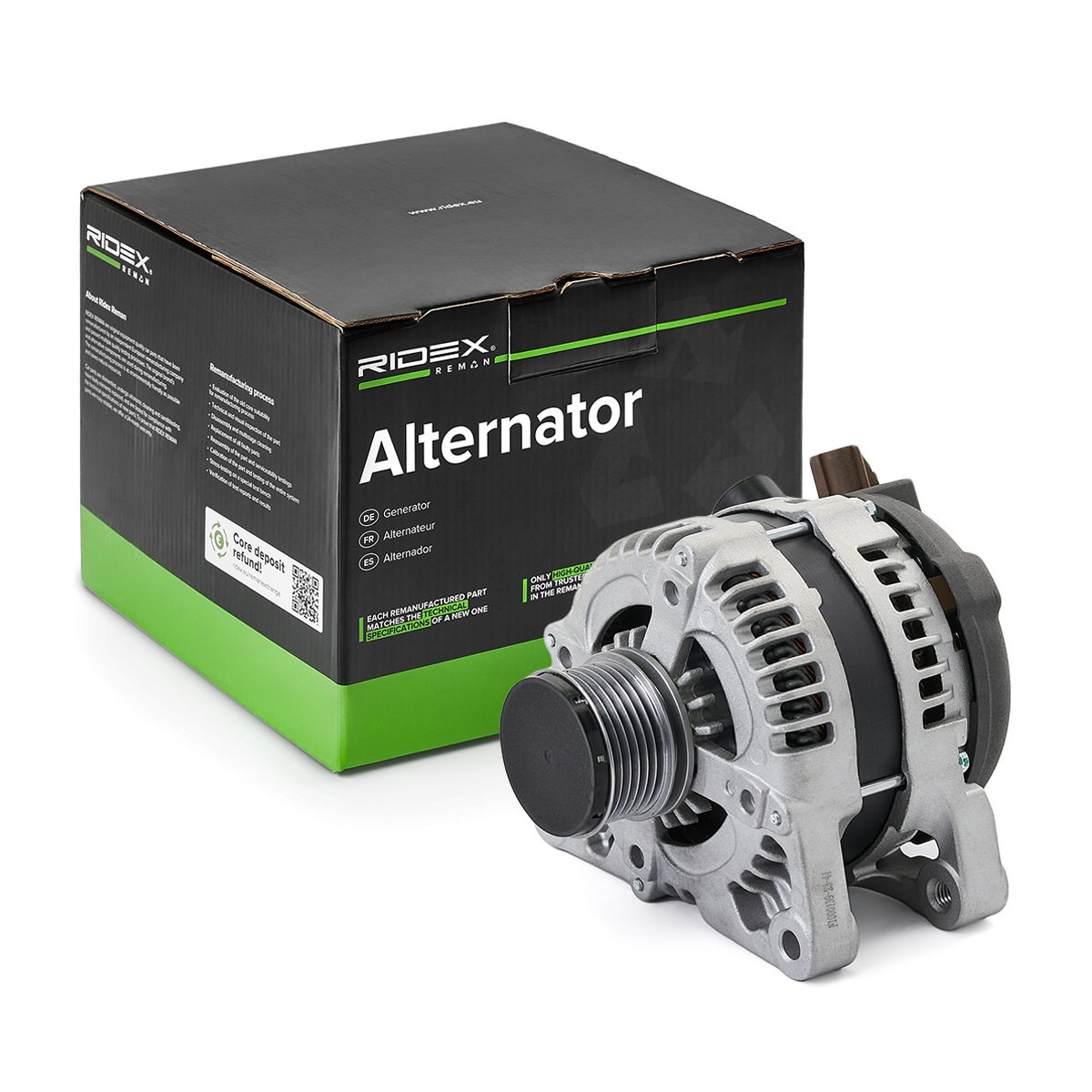 RIDEX REMAN Generaator Artikli number: 4G0003R soodsalt