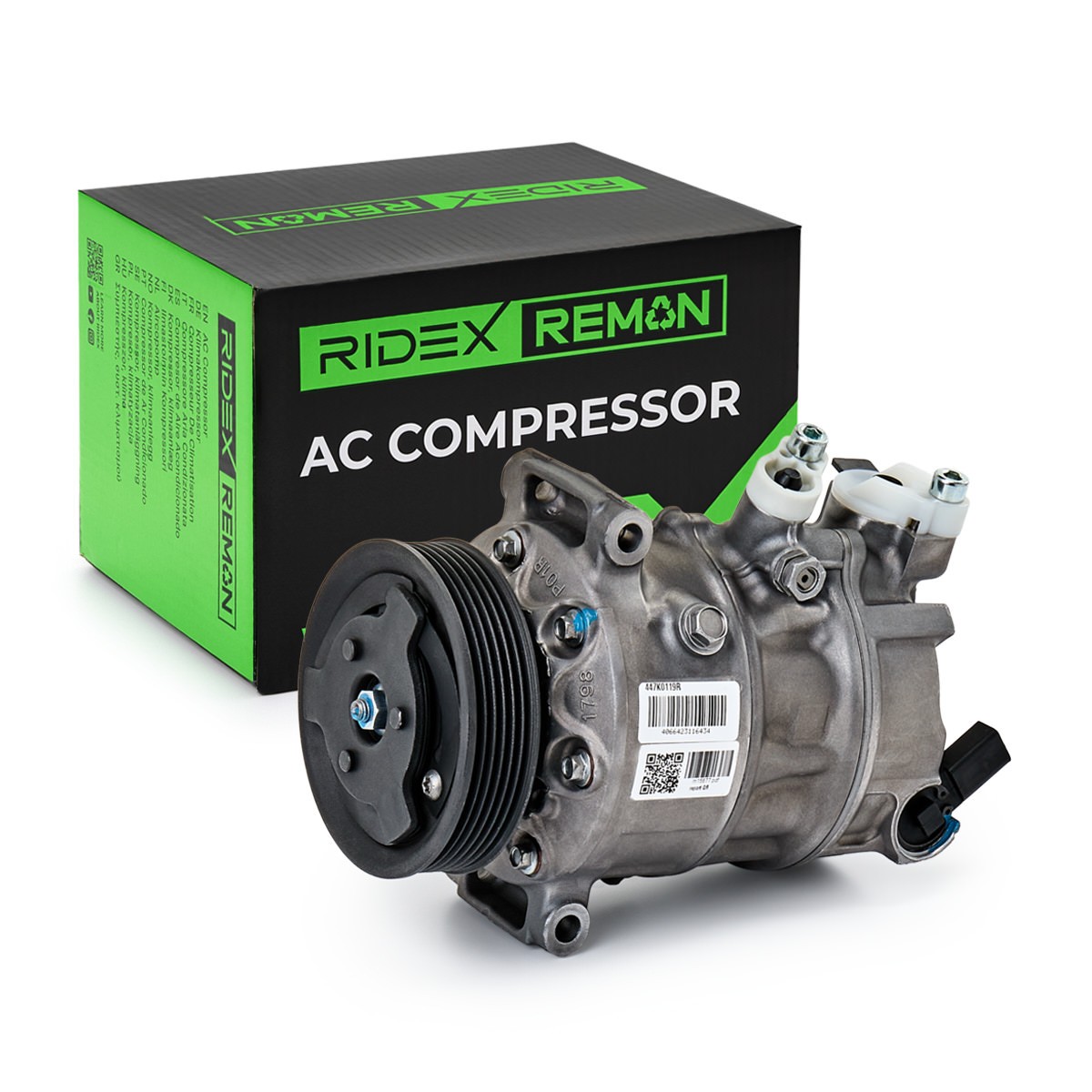 RIDEX REMAN Kliimakompressor Artikli number: 447K0119R soodsalt