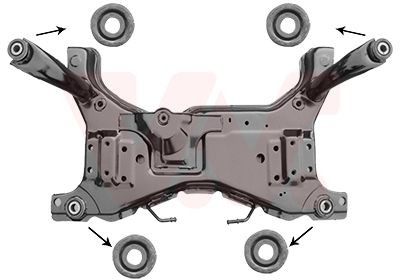 VAN WEZEL Support Frame, engine carrier Article number: 1863690 cheaply
