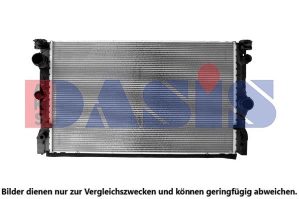 AKS DASIS Engine radiator Article number: 050116N cheaply