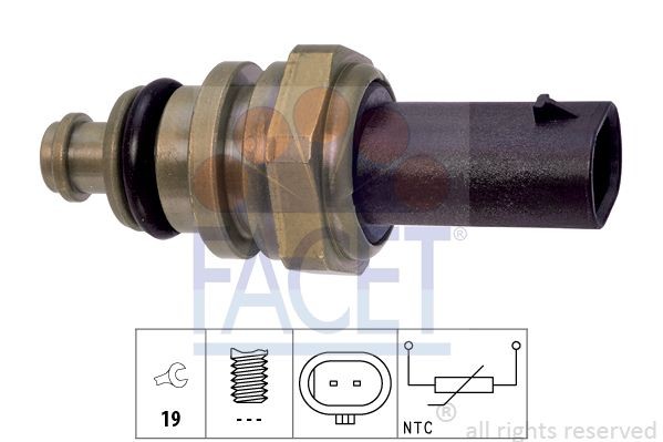 FACET Sensor, coolant temperature Article number: 7.3401 cheaply