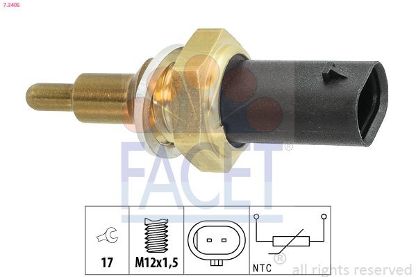 FACET Sensor, coolant temperature Article number: 7.3405 cheaply