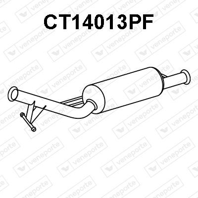 VENEPORTE SCR Catalytic Converter Article number: CT14013PF cheaply