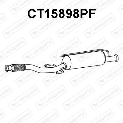 VENEPORTE SCR Catalytic Converter Article number: CT15898PF cheaply