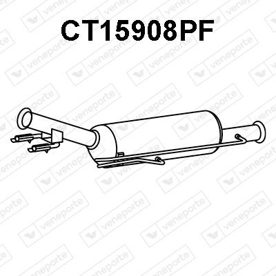 VENEPORTE SCR Catalytic Converter Article number: CT15908PF cheaply