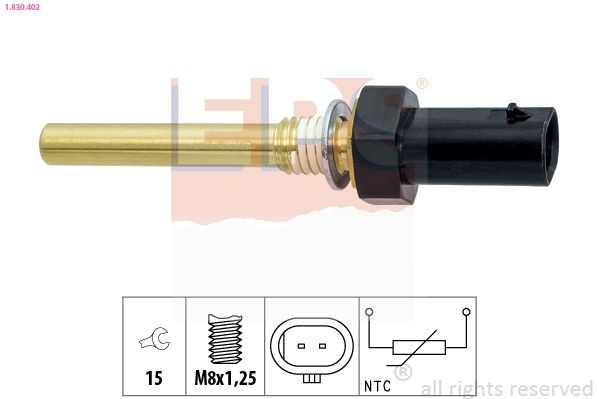 EPS Oil temperature sensor Article number: 1.830.402 cheaply