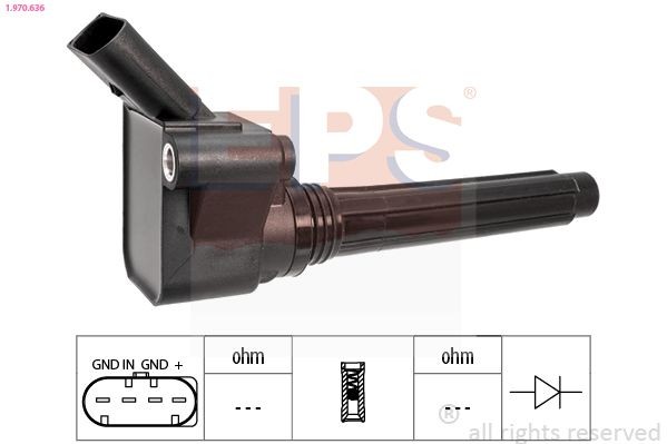 EPS Ignition coil Article number: 1.970.636 cheaply