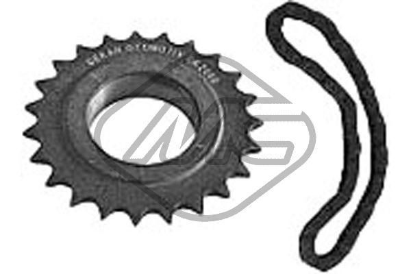 Metalcaucho 48235 Keti komplekt, õlipumbavedu SCÉNIC 1.9 D (JA0J, FA0J) 64 HP Diisel 2003