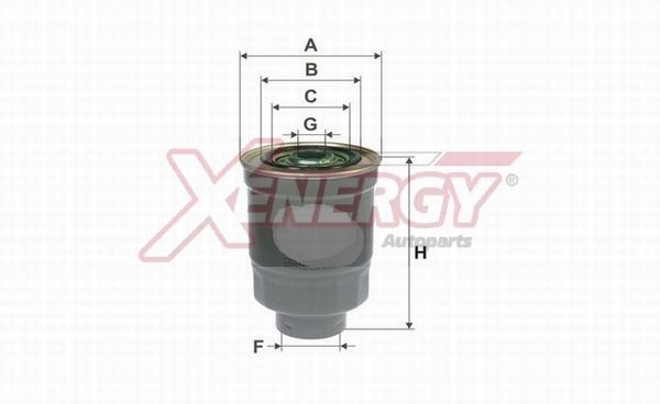 AP XENERGY Kütusefilter Artikli number: X159852 soodsalt