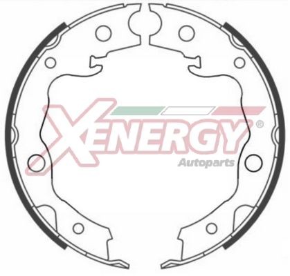 AP XENERGY Brake Shoe Set Article number: X50434 cheaply