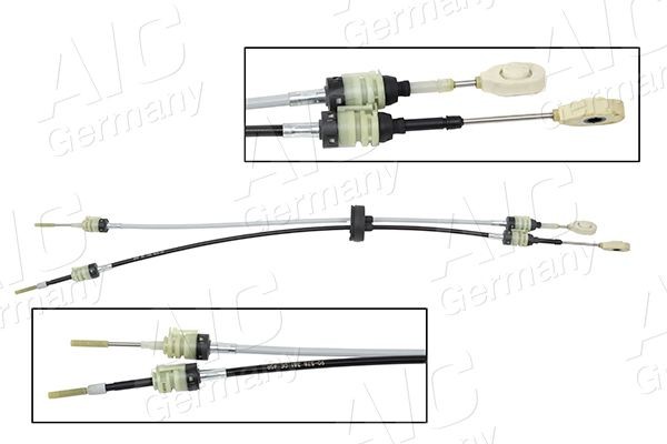 AIC 70887 Cable, manual transmission ASTRA 1.6 16V (F08, F48) 101 PS Petrol 2005