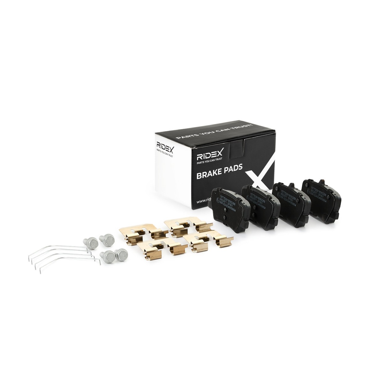 RIDEX Brake pad set Article number: 402B1723 cheaply
