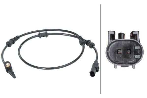 HELLA ABS sensor Article number: 6PU 012 679-871 cheaply