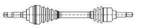 METELLI Drive shaft Article number: 17-1393 cheaply