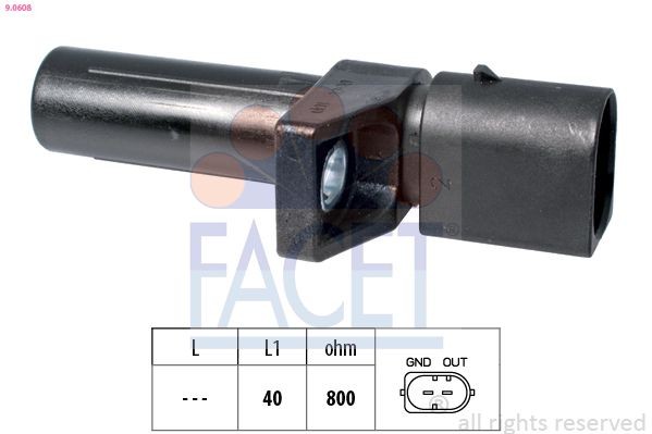 FACET Crankshaft sensor Article number: 9.0841 cheaply