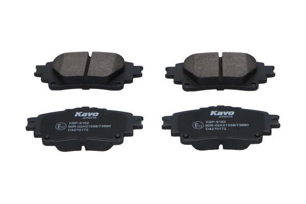 KAVO PARTS Brake pad set Article number: KBP-9162 cheaply