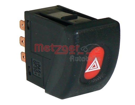 METZGER 0916056 Ключ за аварийни мигачи CORSA 1.6 GSI 16V 109 K.C. бензин 2000