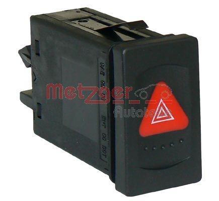 METZGER 0916081 Katastrofeblinkkontakt PASSAT 1.9 TDI 4motion 130 HK Diesel 2005