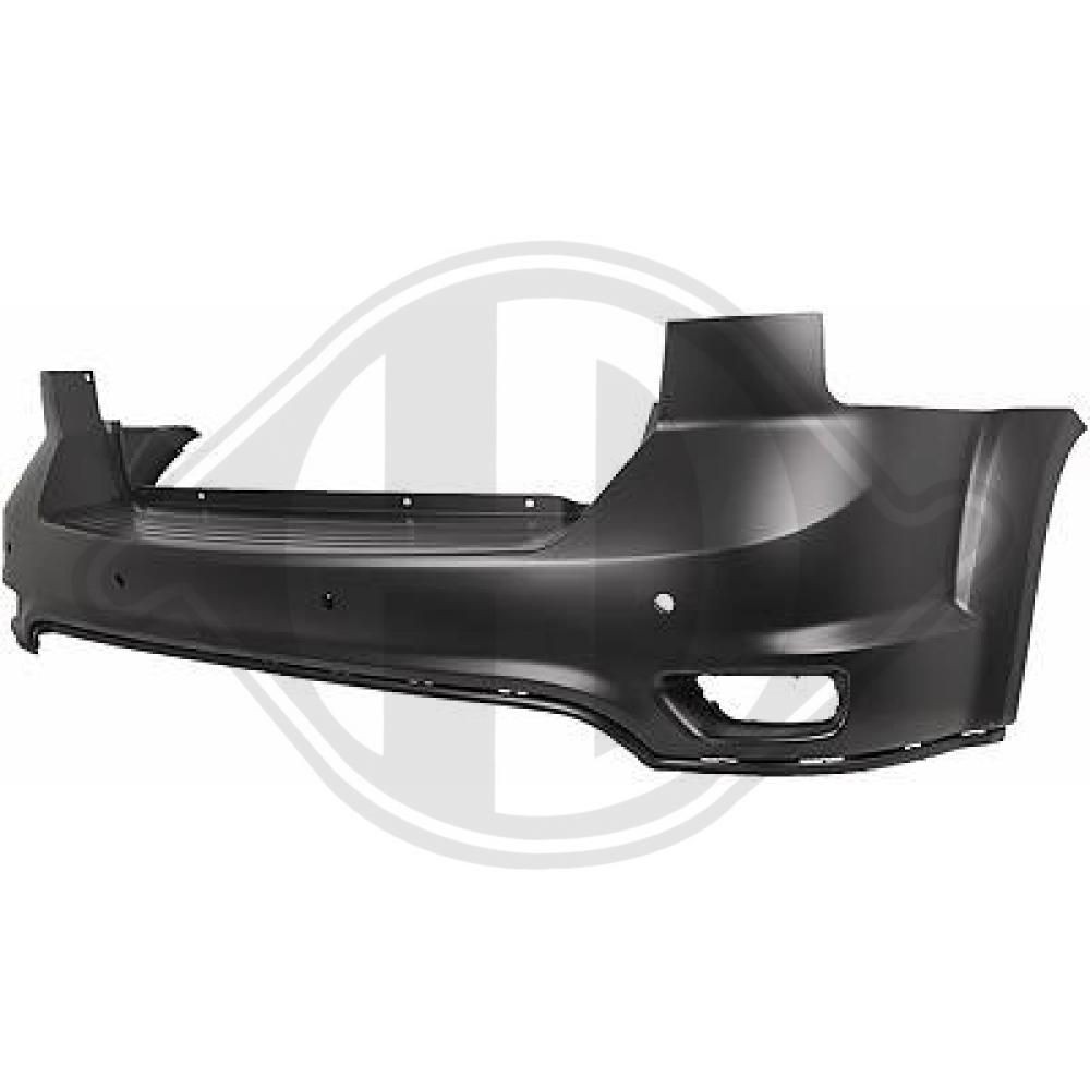 DIEDERICHS 3570056 Bagkofanger FREEMONT 2.0 JTD 4x4 170 HK Diesel