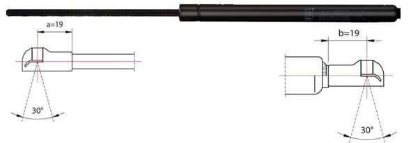 METZGER Gas Spring, rear windscreen Article number: 2110351 cheaply