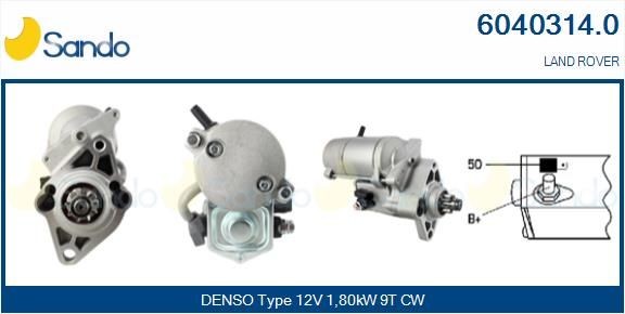 SANDO Elmotor Artikelnummer: SEM21647.1 billigt